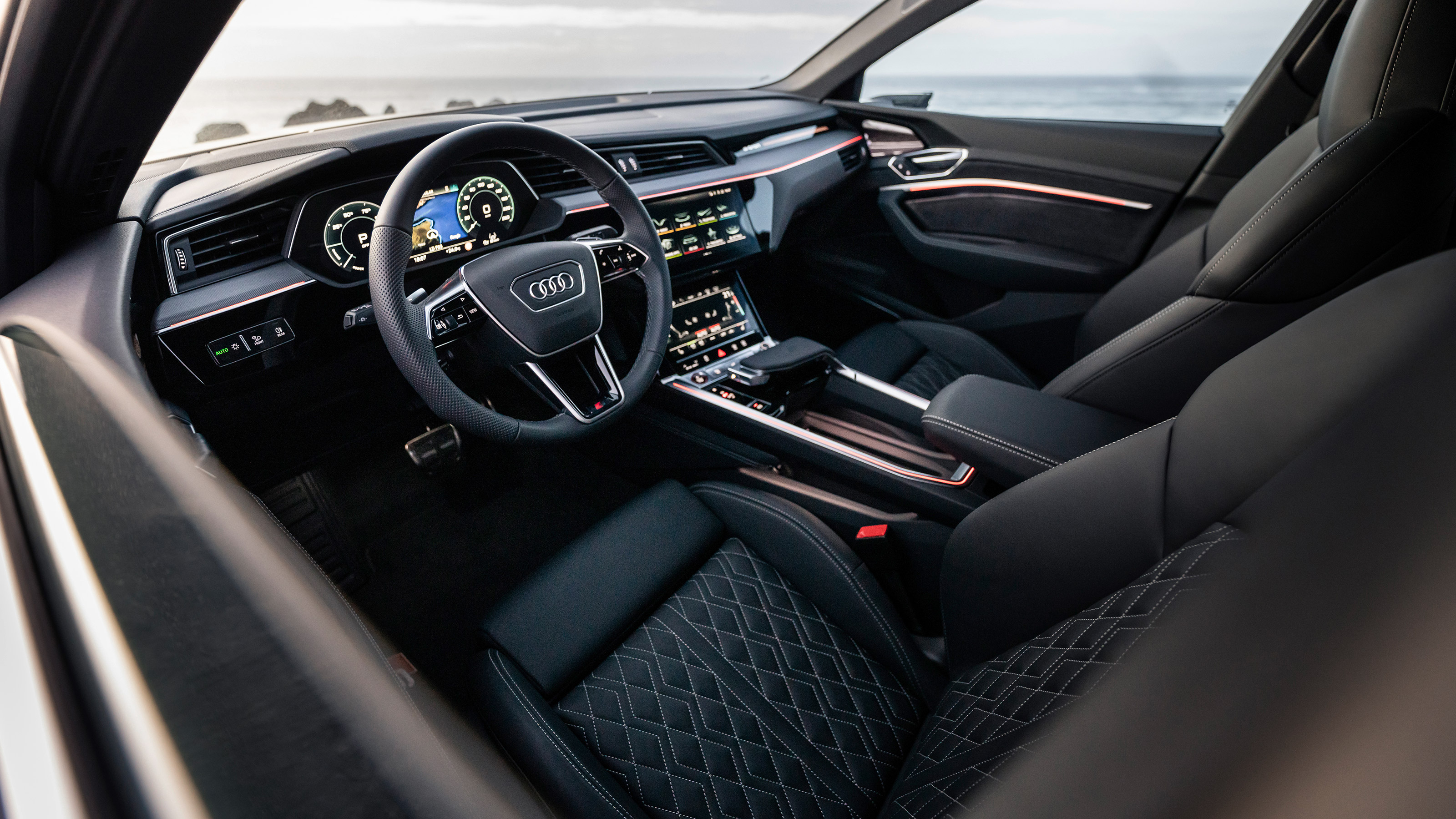 Audi Q8 E Tron Interior Details Of 4 Videos And 92 Images